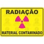 Radiação material contaminado